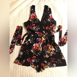 Express Floral ROMPER
